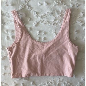 Baby Pink Crop Top